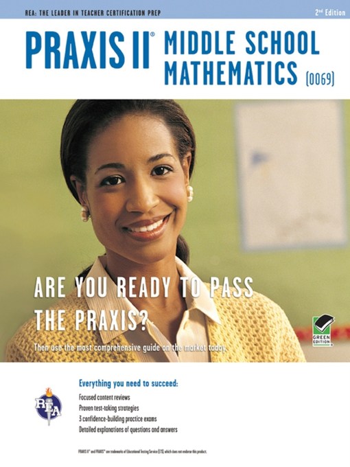 Title details for Praxis II Middle School Mathematics (0069) by Mel Friedman - Available